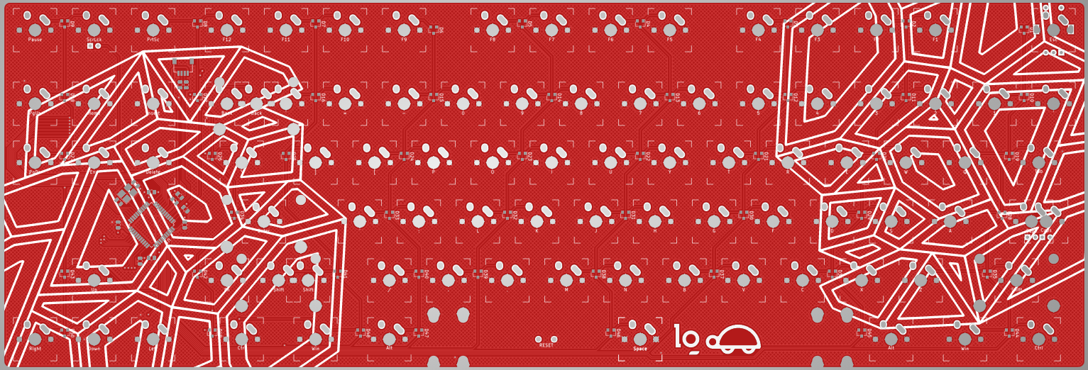 Back of the PCB PCB Back